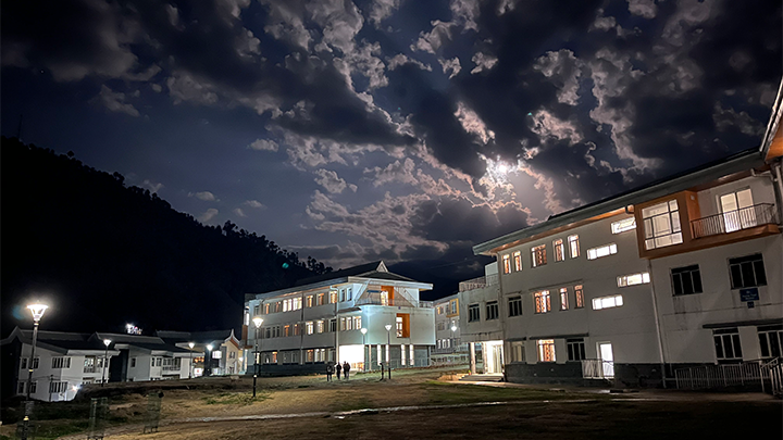 IIT Mandi Night View