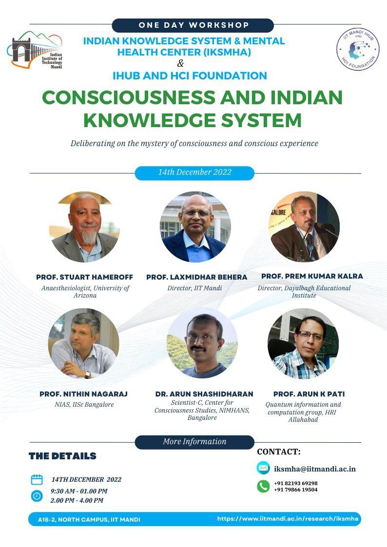 Consciousness and Indian Knowledge System